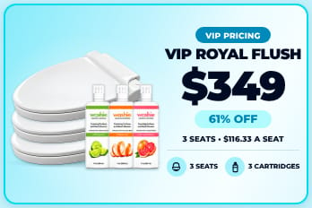 Washie VIP Royal Flush reward: 3 seats and 3 cartridges for $349